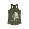 Go Outside Your Mind Women's Ideal Racerback Tank - Image 6