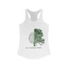Go Outside Your Mind Women's Ideal Racerback Tank - Image 2