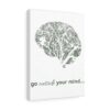 Go Outside Your Mind: Brain Mapping Canvas Wrap - Image 5
