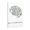Go Outside Your Mind: Brain Mapping Canvas Wrap - Image 9