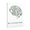Go Outside Your Mind: Brain Mapping Canvas Wrap - Image 14
