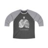 Breathe in Nature Unisex Tri-Blend 34 Raglan Tee - Image 13