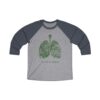 Breathe in Nature Unisex Tri-Blend 34 Raglan Tee - Image 15