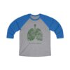 Breathe in Nature Unisex Tri-Blend 34 Raglan Tee - Image 17