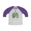 Breathe in Nature Unisex Tri-Blend 34 Raglan Tee - Image 18